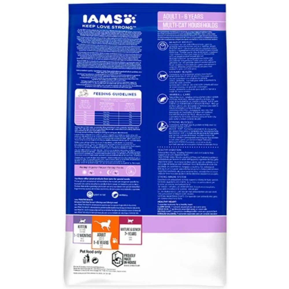 Iams ProActive Health Multi-Cat Households Dry Cat Food