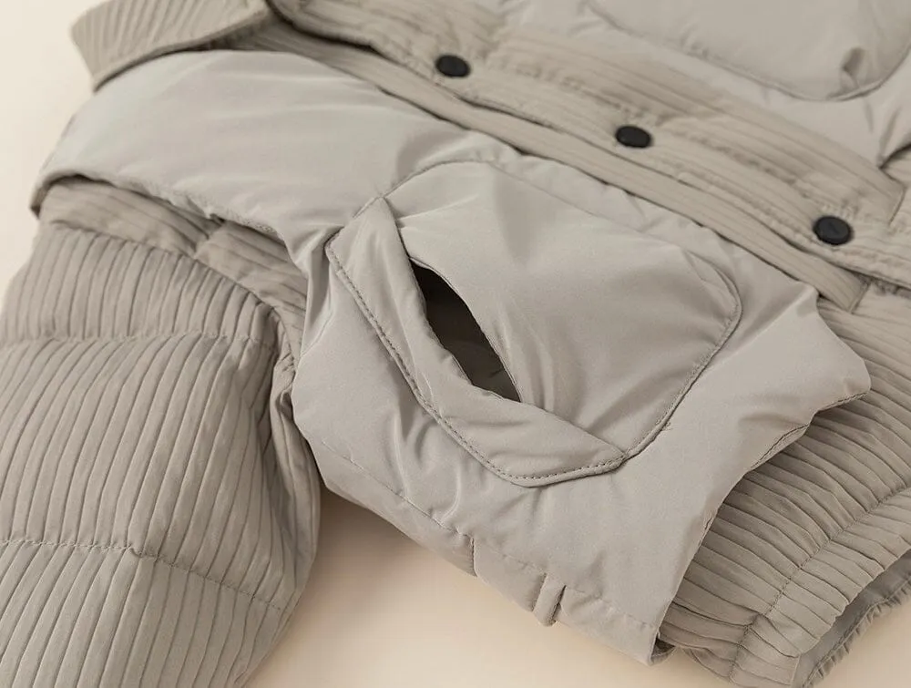 Isaac Padded Vest & Jacket Two-Piece Set