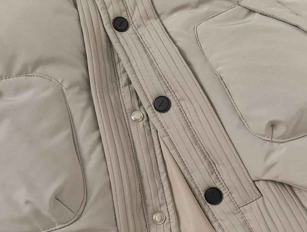 Isaac Padded Vest & Jacket Two-Piece Set