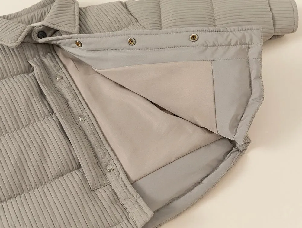 Isaac Padded Vest & Jacket Two-Piece Set