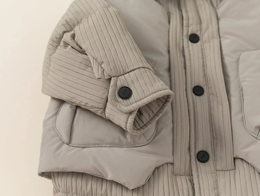 Isaac Padded Vest & Jacket Two-Piece Set