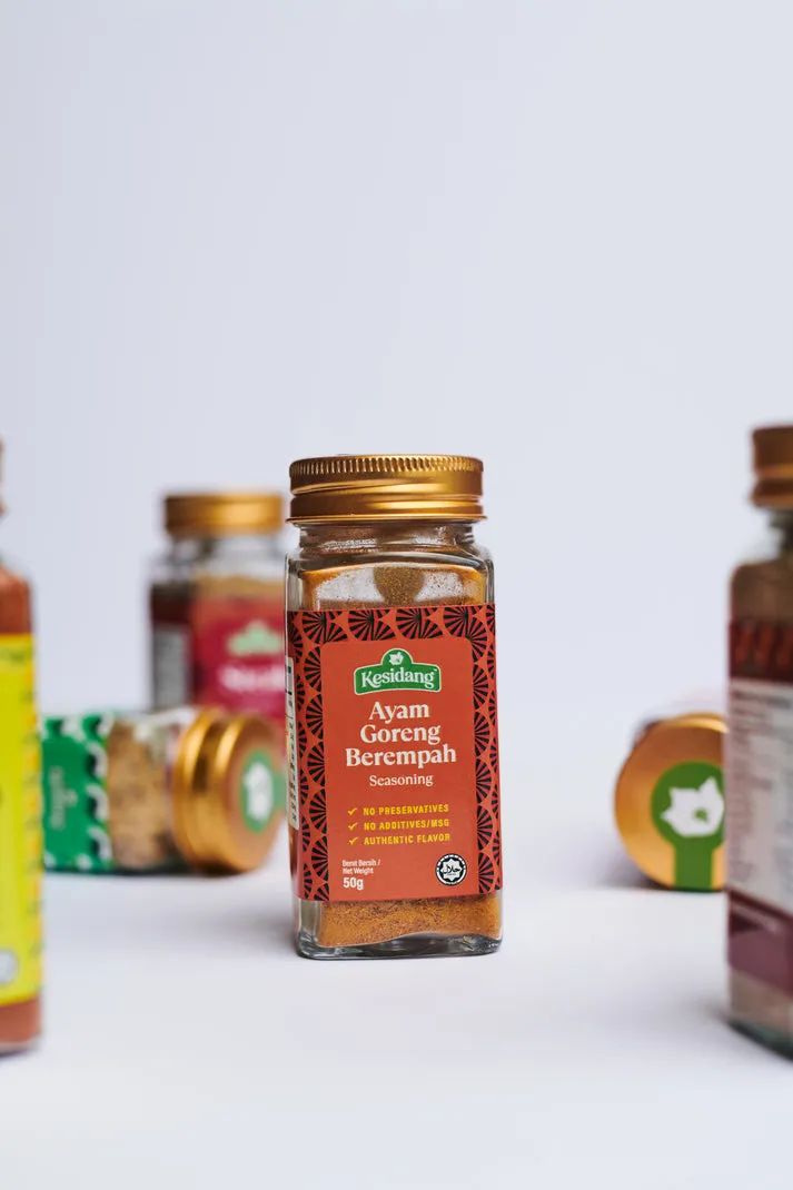 Kesidang Seasoning 50g Jar: Ayam Goreng Berempah
