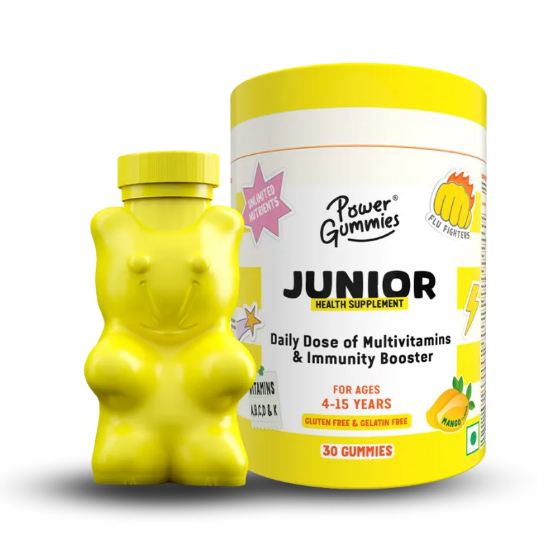 Kids Daily Dose of Multivitamins & Immunity Booster - Power Gummies Junior