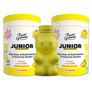Kids Daily Dose of Multivitamins & Immunity Booster - Power Gummies Junior