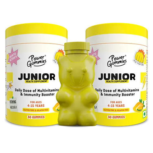 Kids Daily Dose of Multivitamins & Immunity Booster - Power Gummies Junior