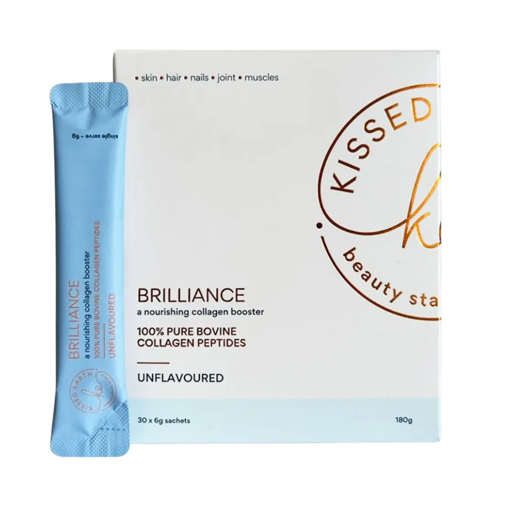 Kissed Earth Brilliance - Pure Hydrolysed Bovine Collagen Peptides 180g