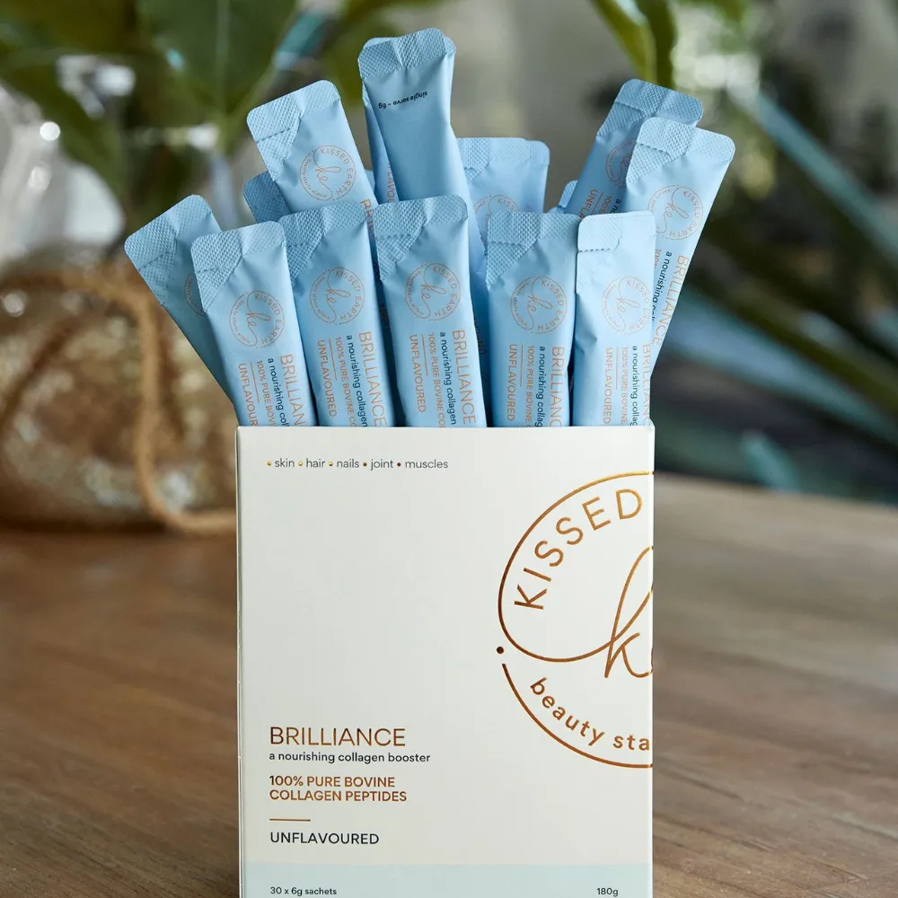 Kissed Earth Brilliance - Pure Hydrolysed Bovine Collagen Peptides 180g