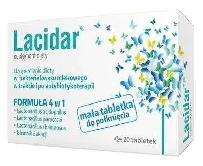 LACIDAR, probiotic supplements
