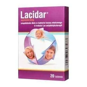 LACIDAR, probiotic supplements