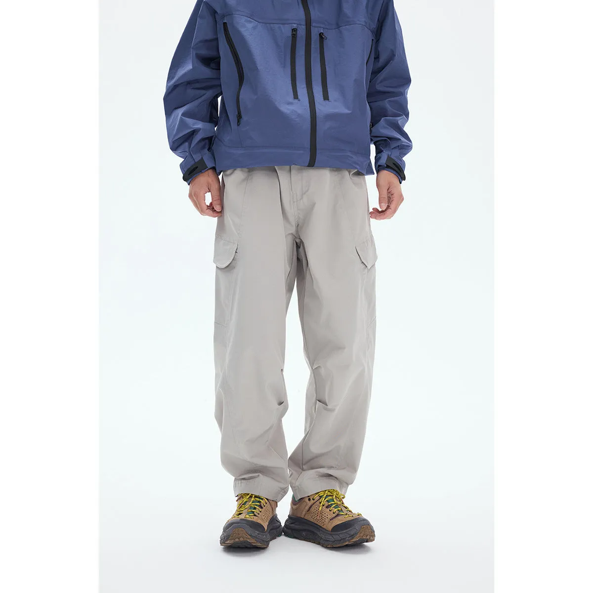 Leisure Cargo Chemical Fiber Blend Men's Trousers