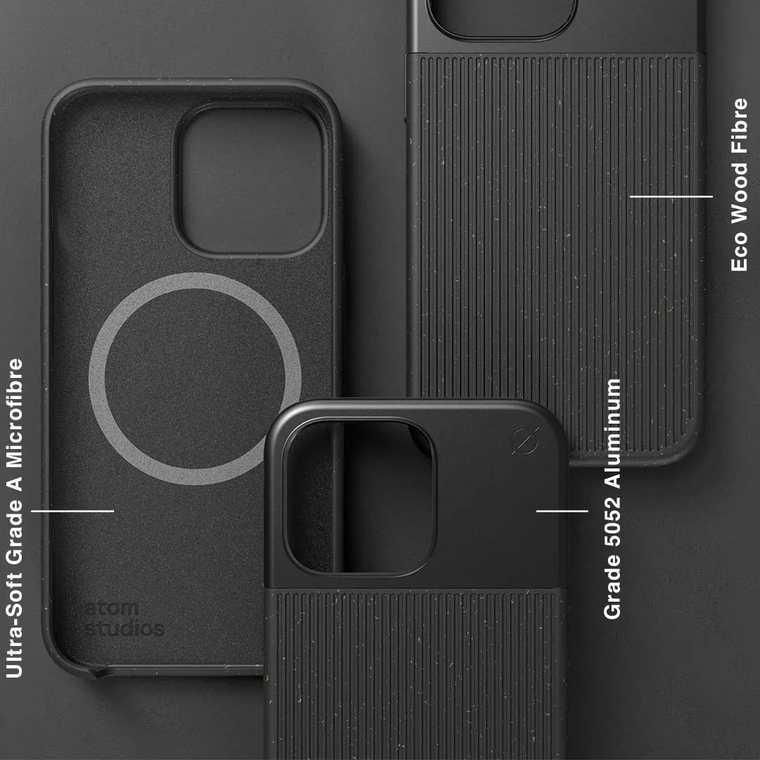 MagSafe iPhone 13 Pro case - Split Wood Fibre