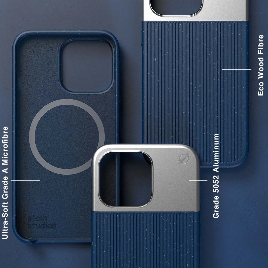 MagSafe iPhone 13 Pro case - Split Wood Fibre