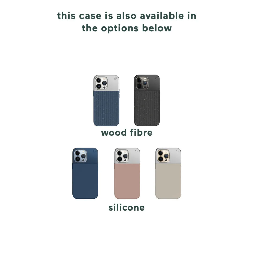 MagSafe iPhone 13 Pro case - Split Wood Fibre