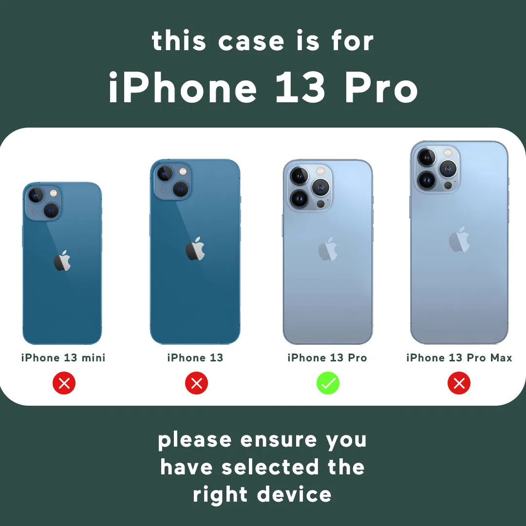 MagSafe iPhone 13 Pro case - Split Wood Fibre