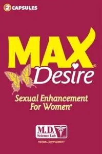 MAX DESIRE 2 PACK SOLD BY EACHES