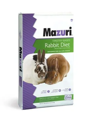 Mazuri® Timothy Rabbit Pellets 25lbs