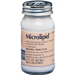 Microlipid Dietary Formula Ready-to-Use Unflavored 3 oz. Bottle