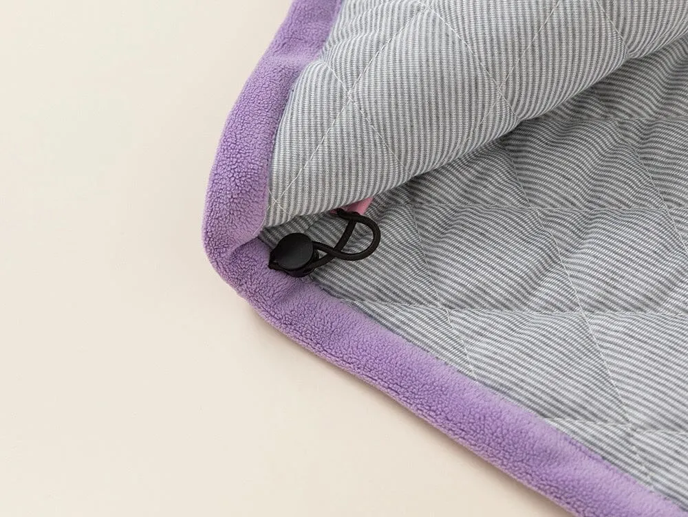 Miller Colorblock Quilted Plush Jacket