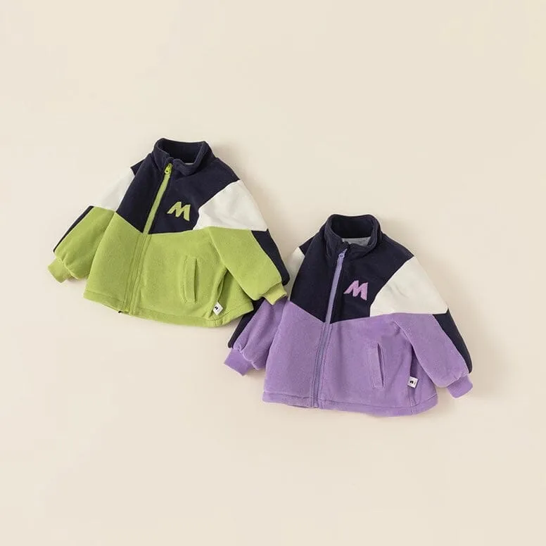 Miller Colorblock Quilted Plush Jacket