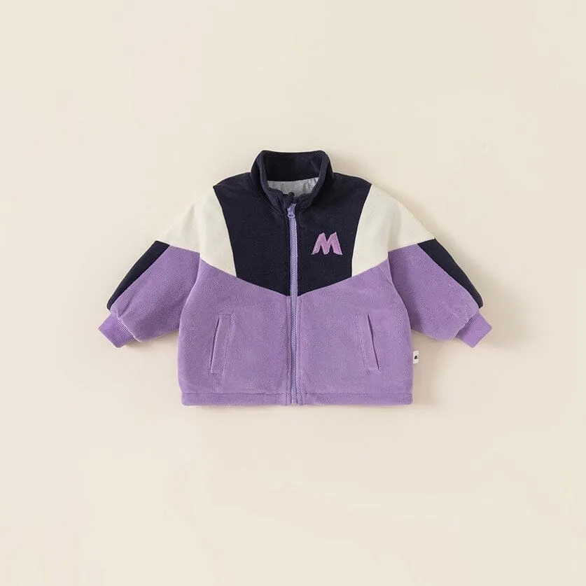 Miller Colorblock Quilted Plush Jacket