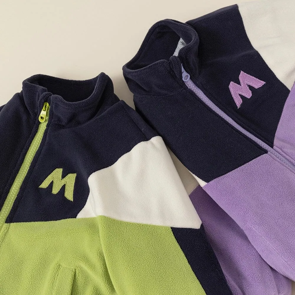 Miller Colorblock Quilted Plush Jacket