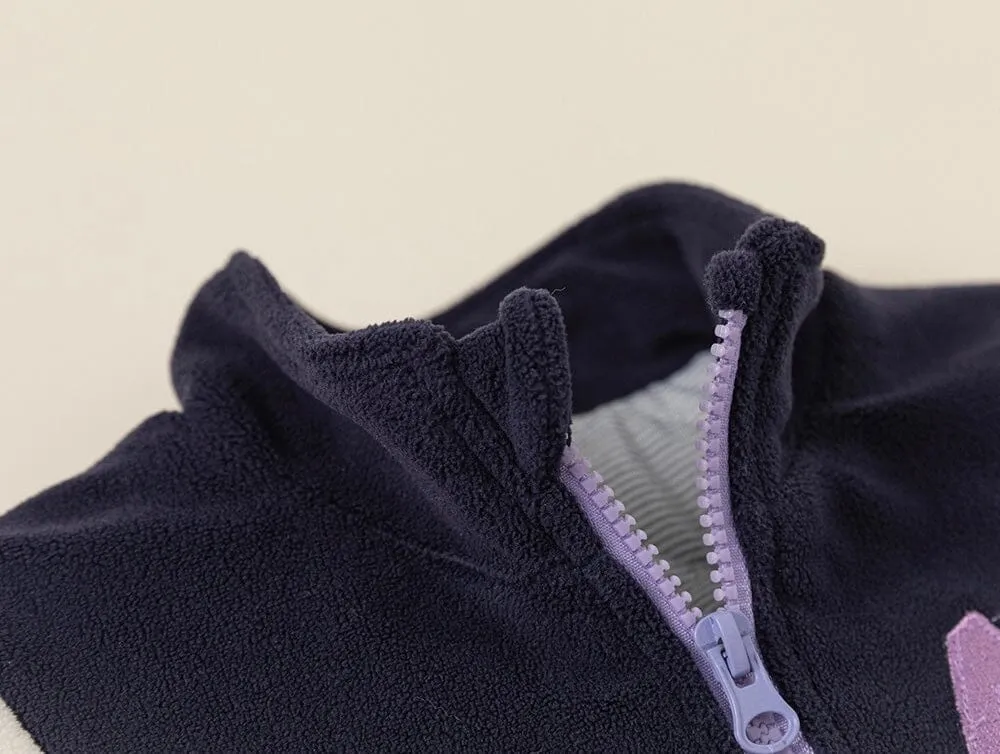 Miller Colorblock Quilted Plush Jacket