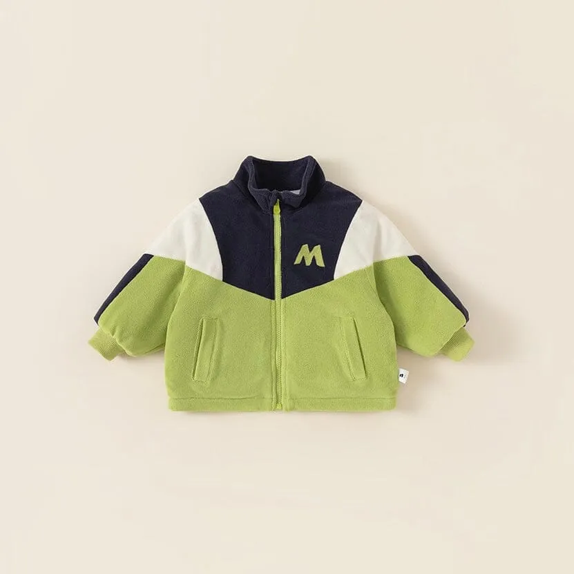 Miller Colorblock Quilted Plush Jacket