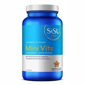 Mini vits (multivitamins) chewable multi, orange