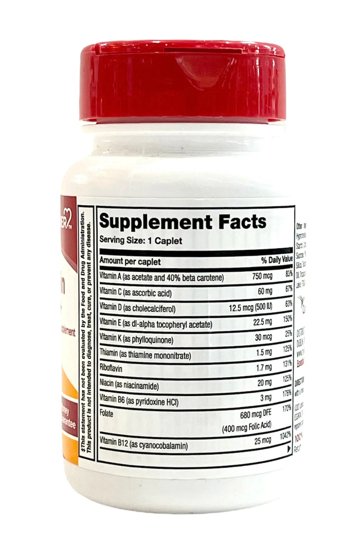 Multivitamin Adults 50  | 30 Caplets