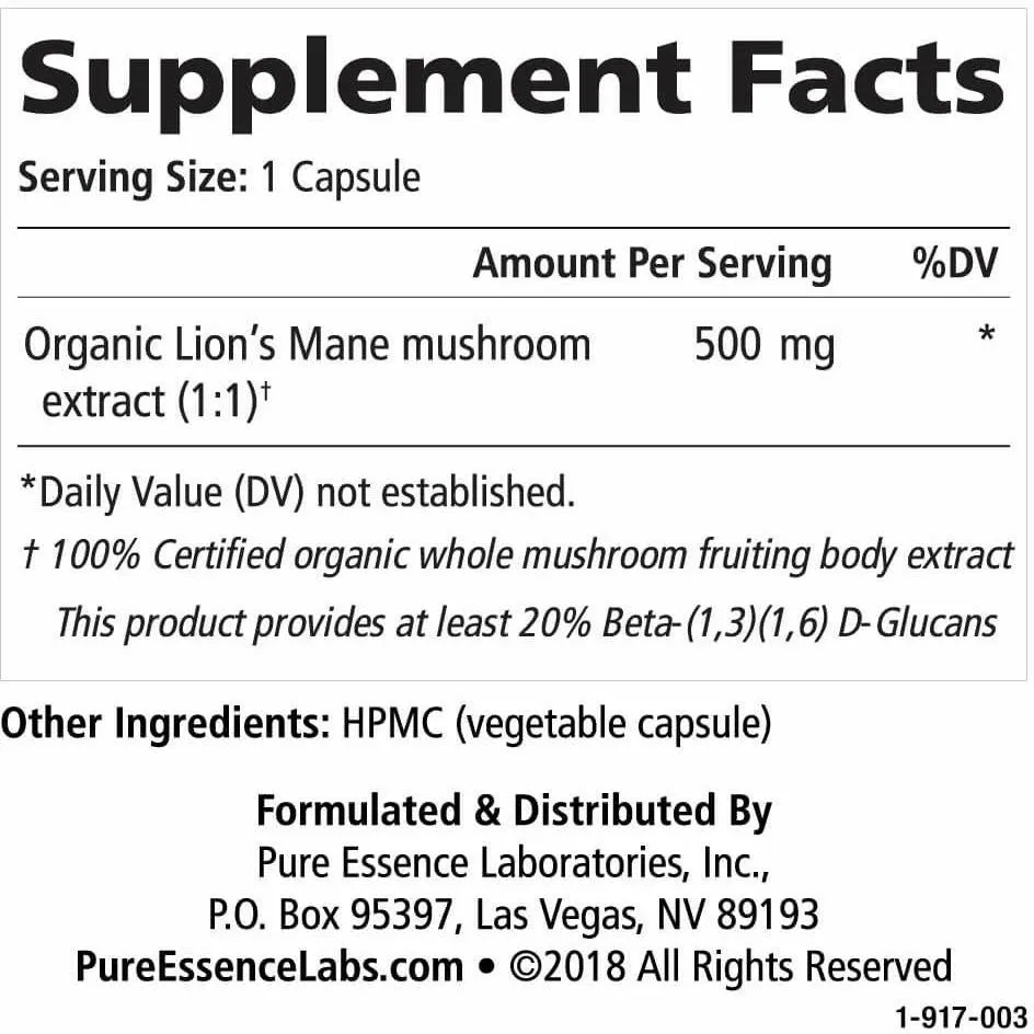 MyPure Lions Mane by Pure Essence
