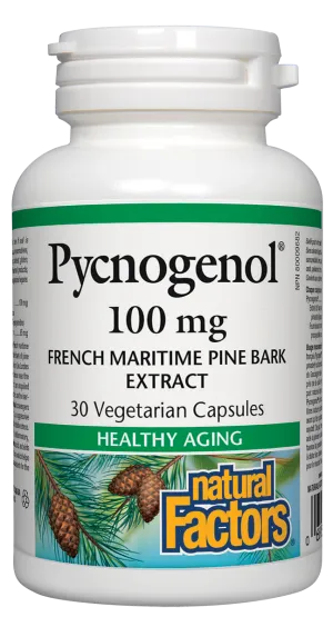 Natural Factors Pycnogenol (100mg) (30 Vegetarian Capsules)