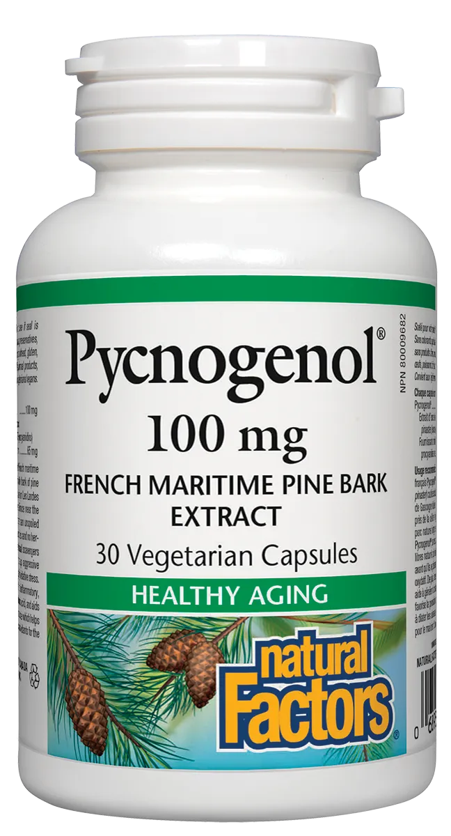Natural Factors Pycnogenol (100mg) (30 Vegetarian Capsules)