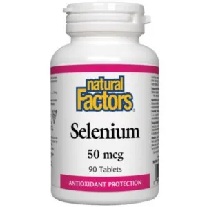 Natural Factors Selenium 50mcg - 90 Tabs