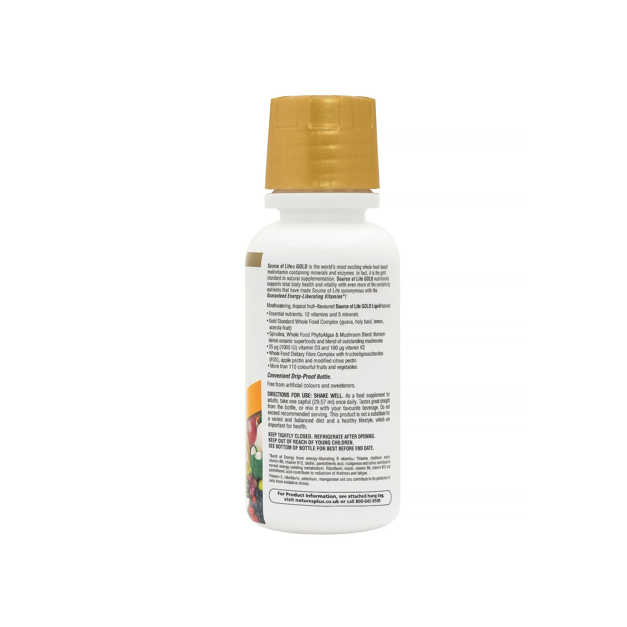 Nature's Plus Source of Life Gold Liquid 236.56ml