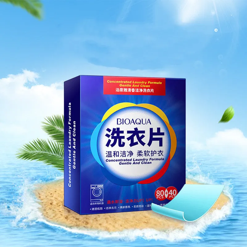 No More Messy Detergent! Try Our Easy Laundry Tablets