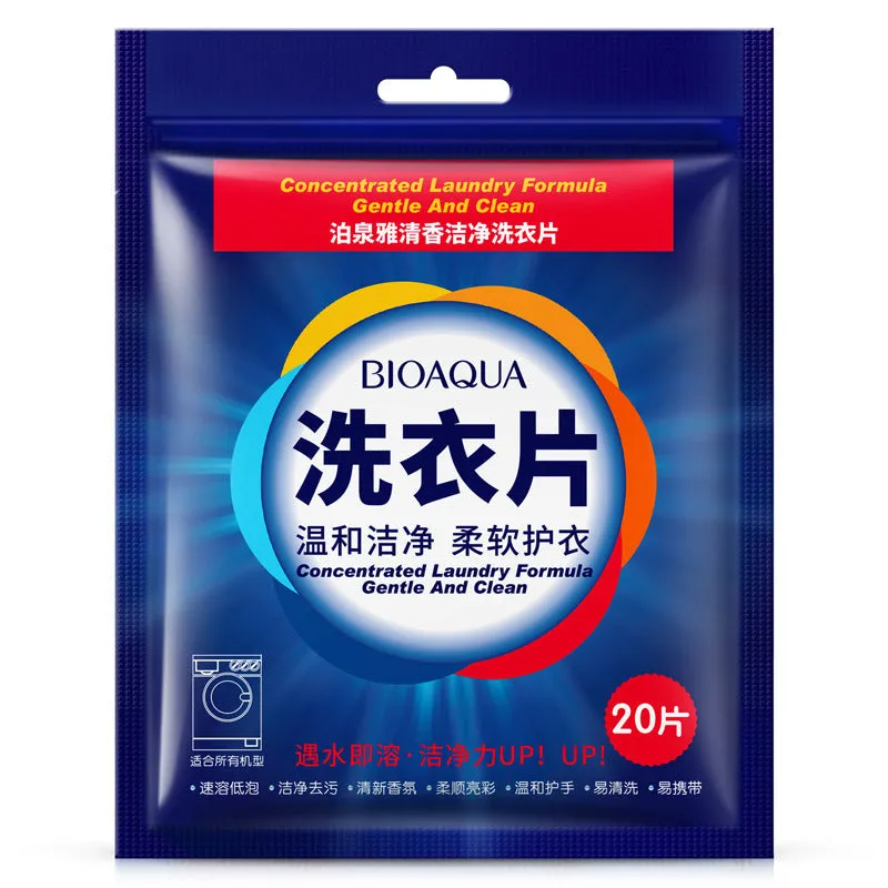 No More Messy Detergent! Try Our Easy Laundry Tablets