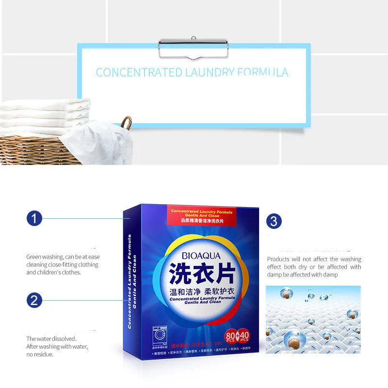 No More Messy Detergent! Try Our Easy Laundry Tablets