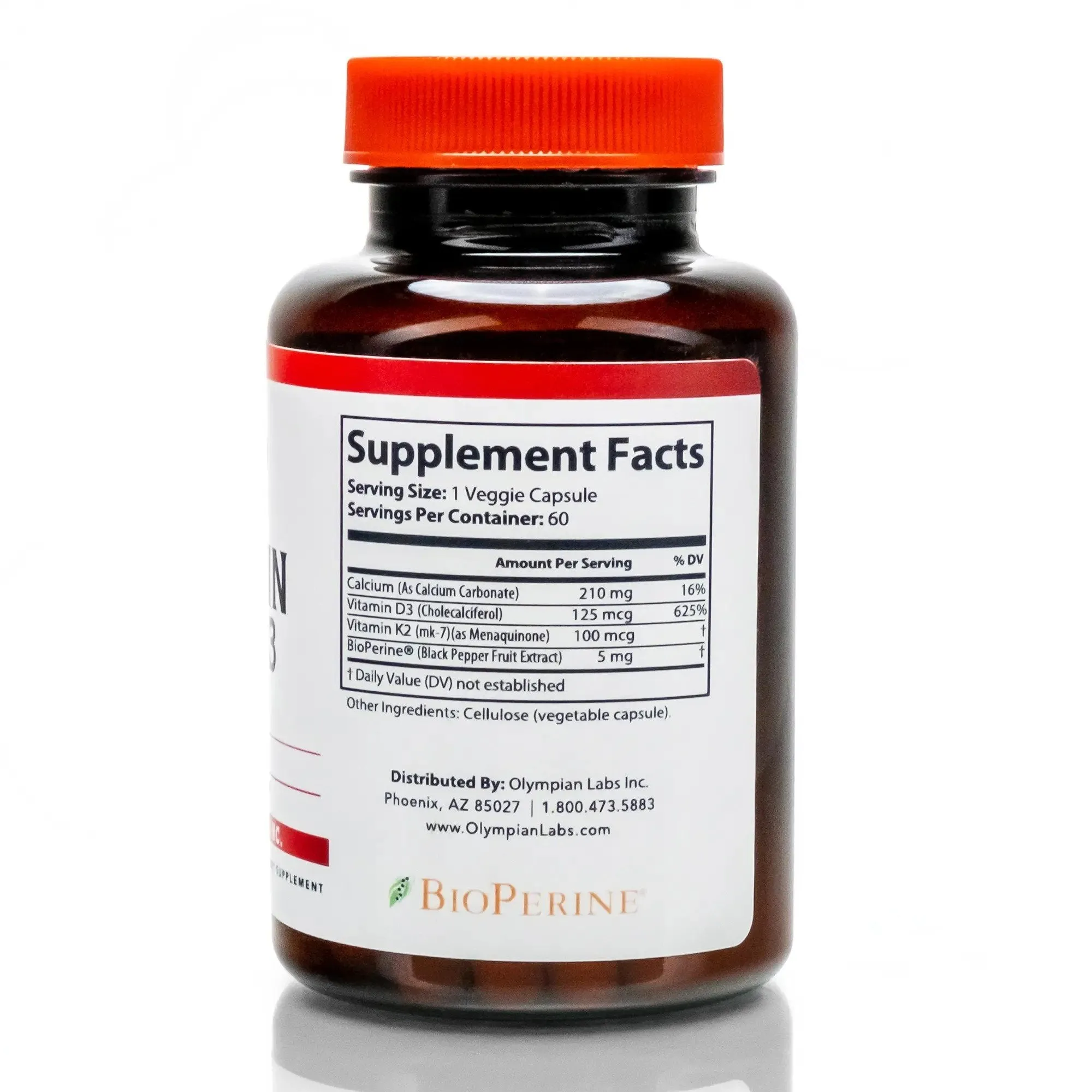 Olympian Labs Vitamin K2   D3 60 Capsule