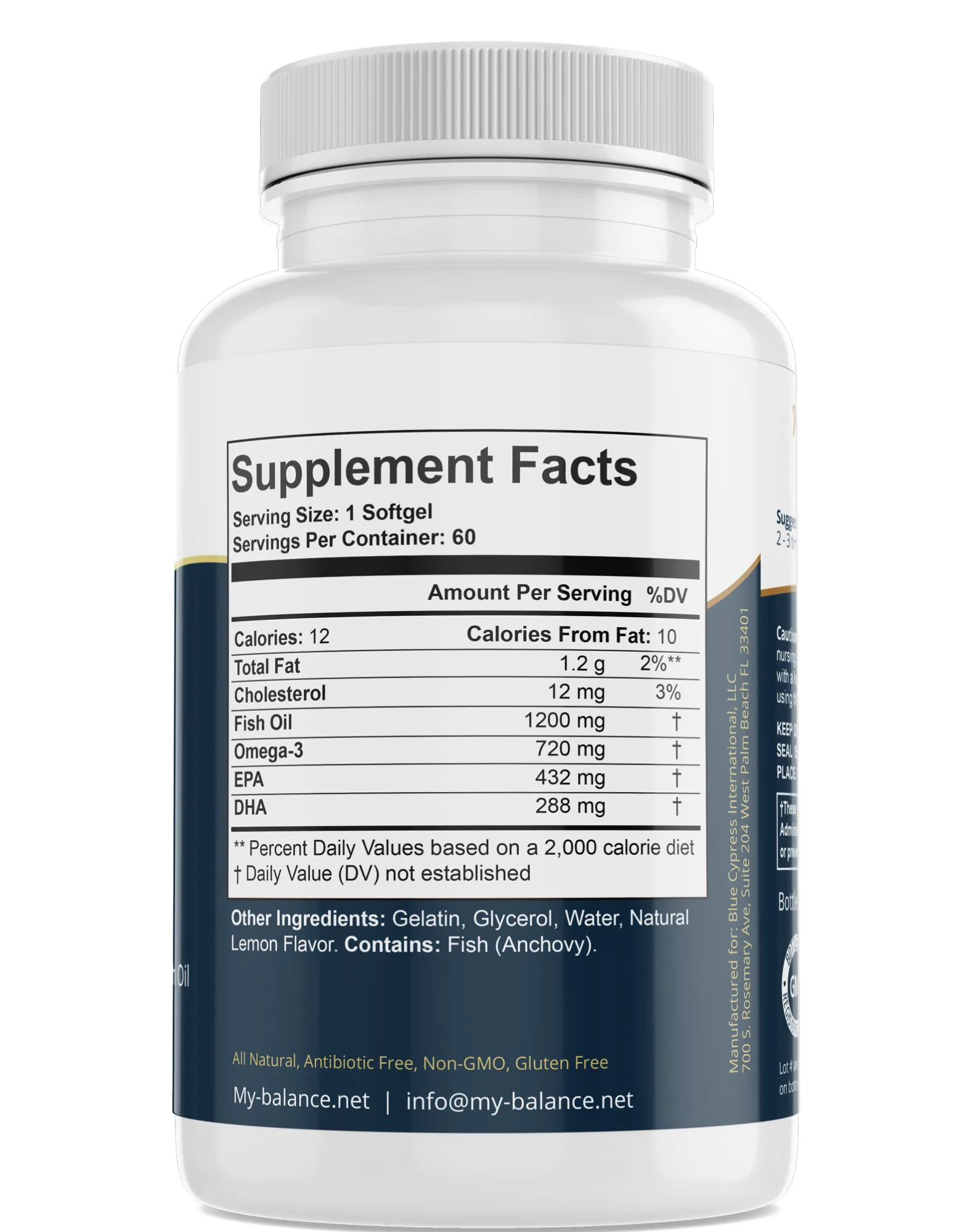 Omega Fish Oil "Omega-3 Fatty Acids"