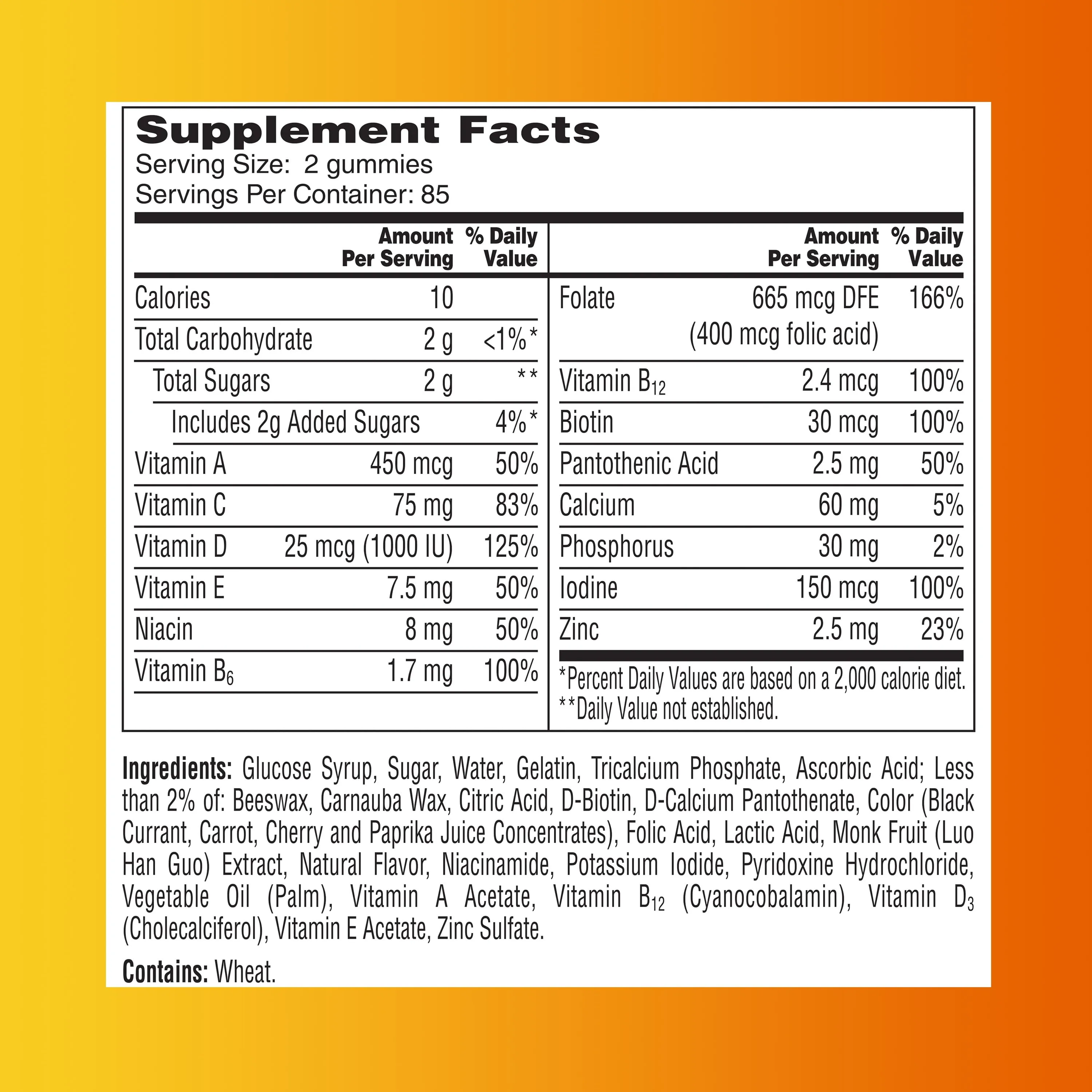 One A Day Women's Gummy Multivitamin, Multivitamins for Women, 170 Ct