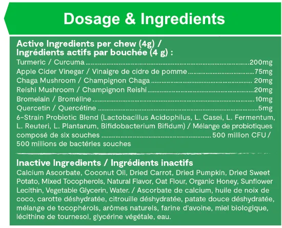 Open Farm Immune Chews -short dated Nov 15