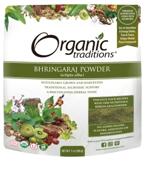 Organic Traditions Bhringaraj Powder (200g)