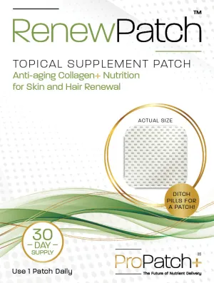 ProPatch  RenewPatch Topical Anti-aging Supplement Patch