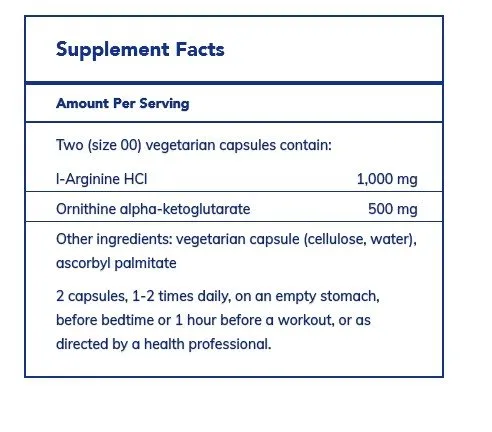 Pure Encapsulations Growth Hormone Support 180 Vegcap