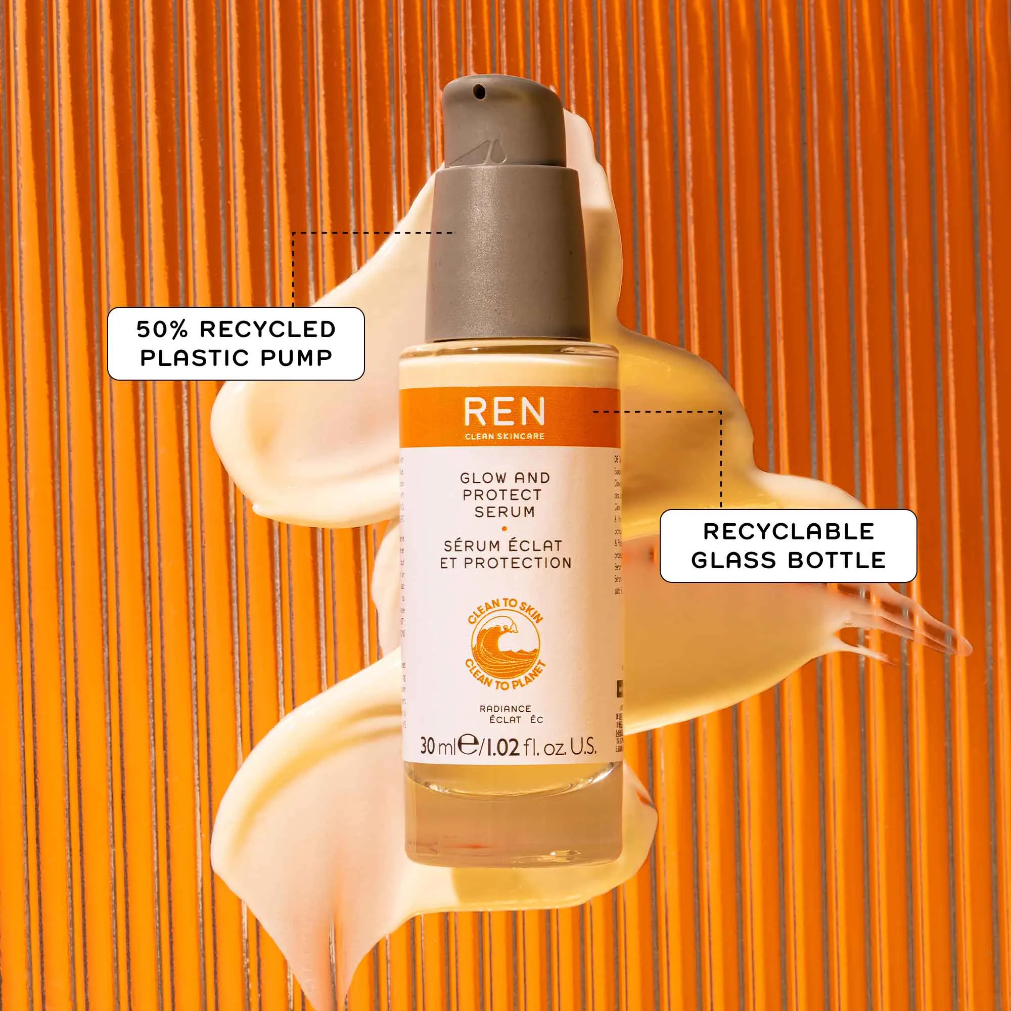 Ren Radiance Glow and Protect Serum