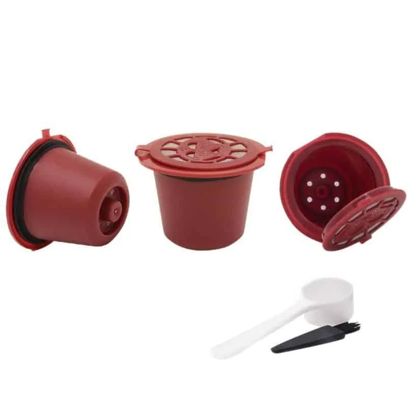 Reusable Coffee Capsules 4 Pcs Set