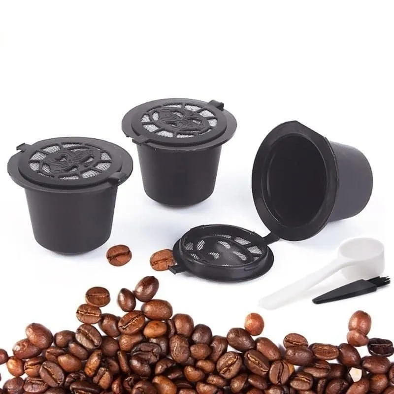 Reusable Coffee Capsules 4 Pcs Set