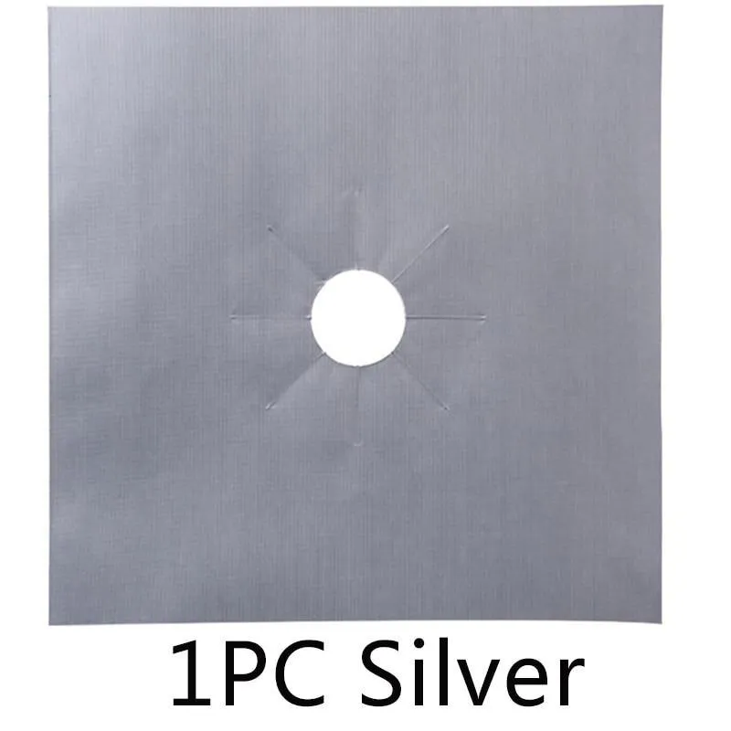 Reusable Gas Stovetop Burner Protector Cover, 2pcs/lot