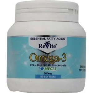 Revite Omega 3 500mg 90 Capsules