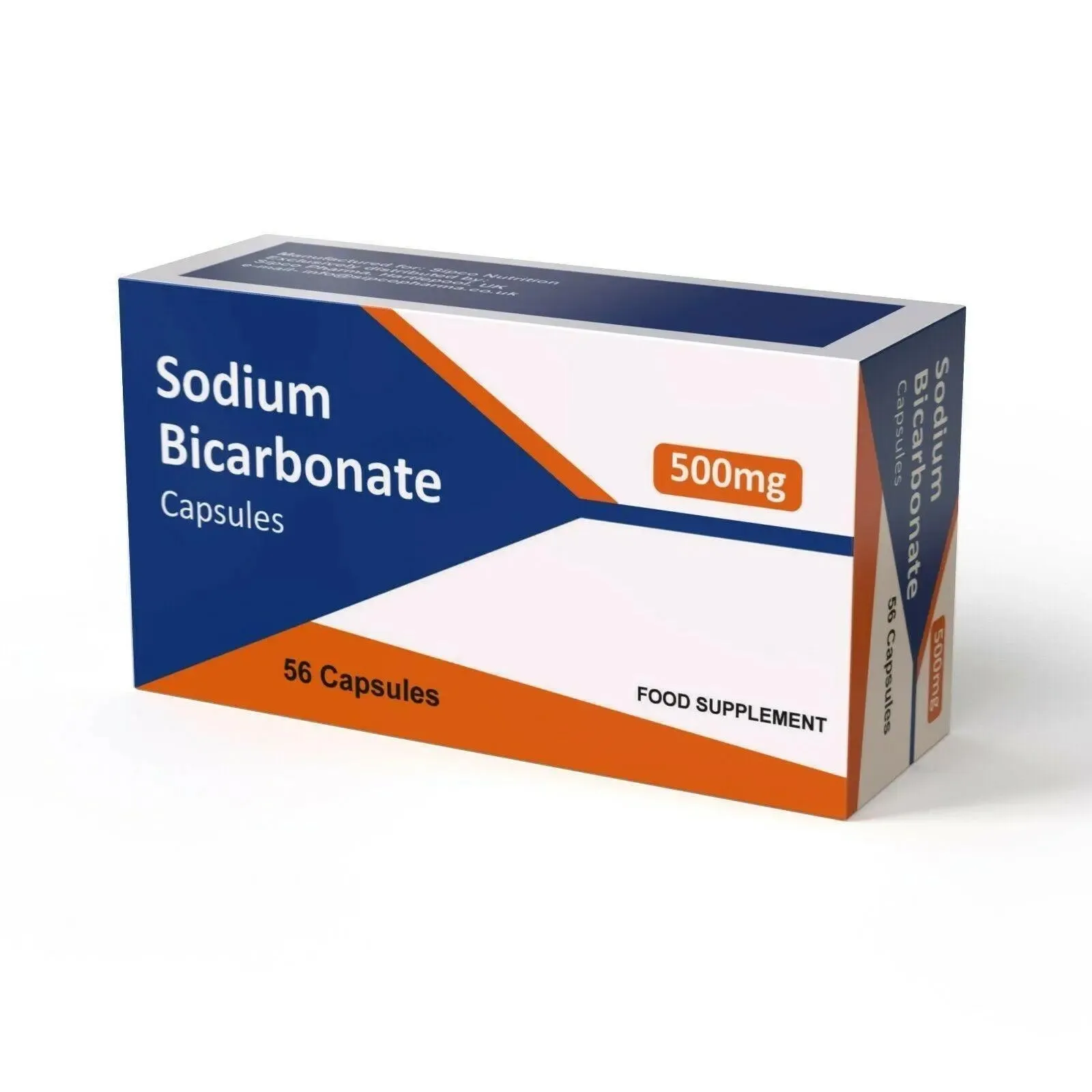 Sodium Bicarbonate Capsules- 500mg 100 Capsules